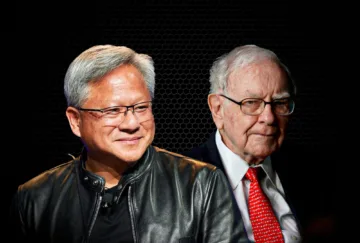 Jensen Huang, CEO de Nvidia, ya es más rico que Warren Buffett