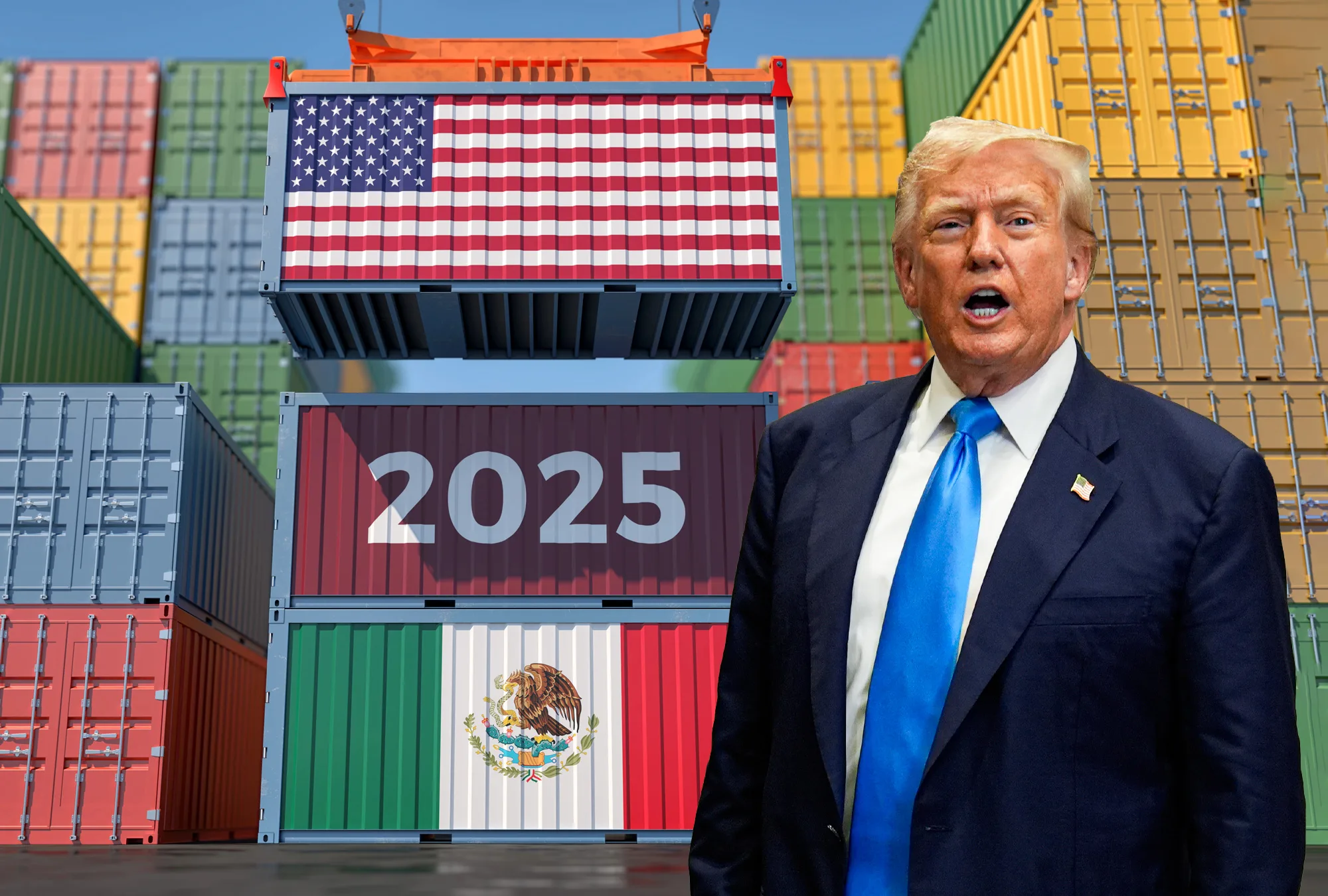 Trump presiona a la Fed: bajen las tasas o cortaré comercio con México, China y la UE