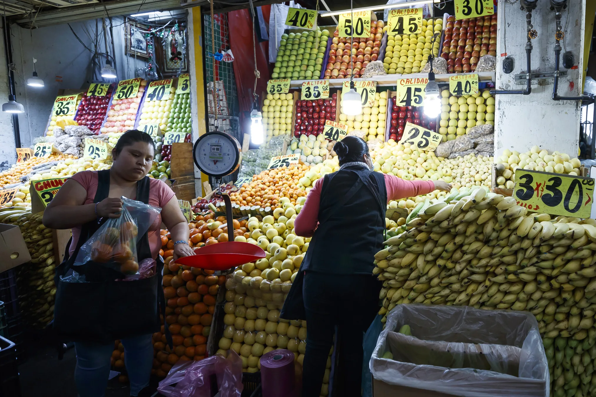 Inflación en México baja a 3.42% en la primera quincena de septiembre